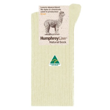 Alpaca Health Sock | Natural